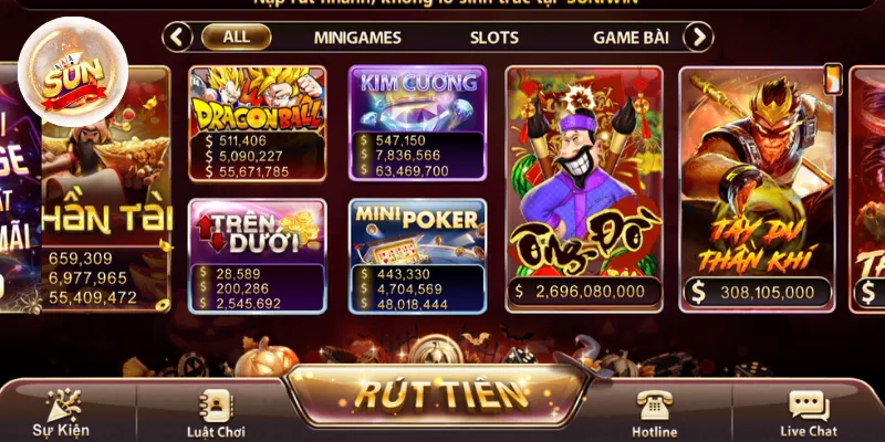 Đôi nét về sảnh Casino Sunwin