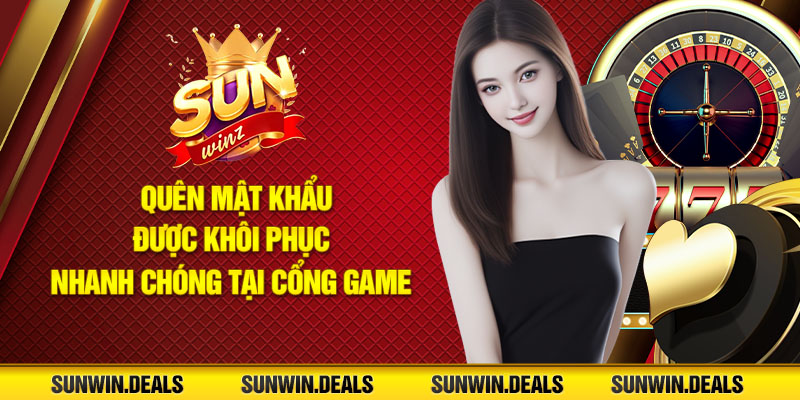 Quên mật khẩu được khôi phục nhanh chóng tại cổng game