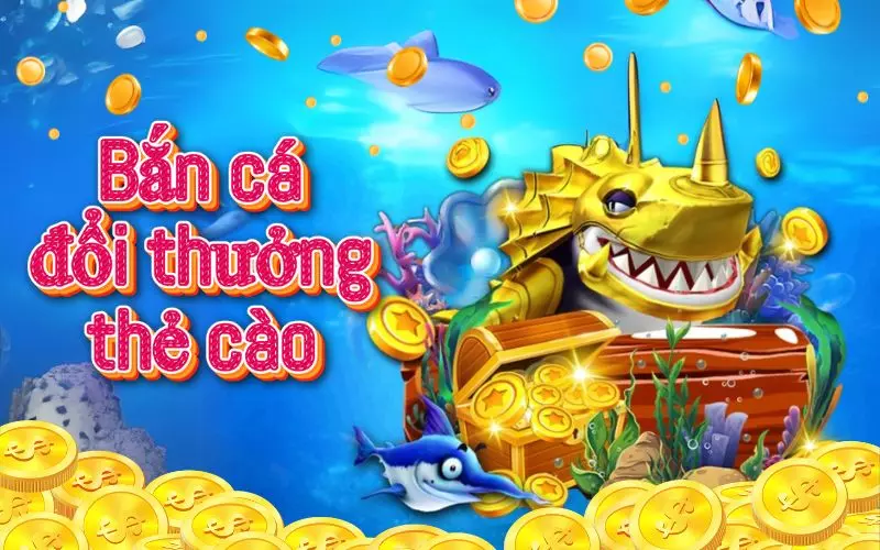 Đổi thưởng thẻ cào liền tay với game bắn cá Sunwin